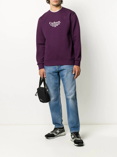 Carhartt Commission embroidered sweatshirt outlook