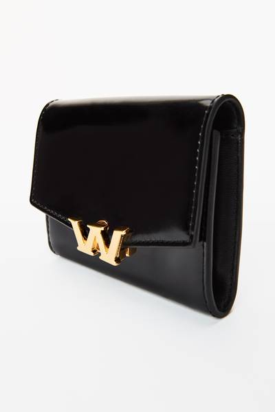 Alexander Wang W CARDHOLDER BELT IN SPAZZOLATO LEATHER outlook