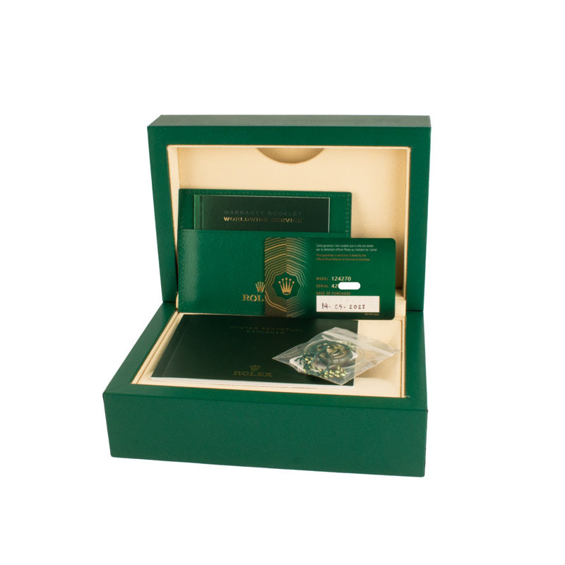Pre-Owned Rolex Explorer 124270 Black - 4
