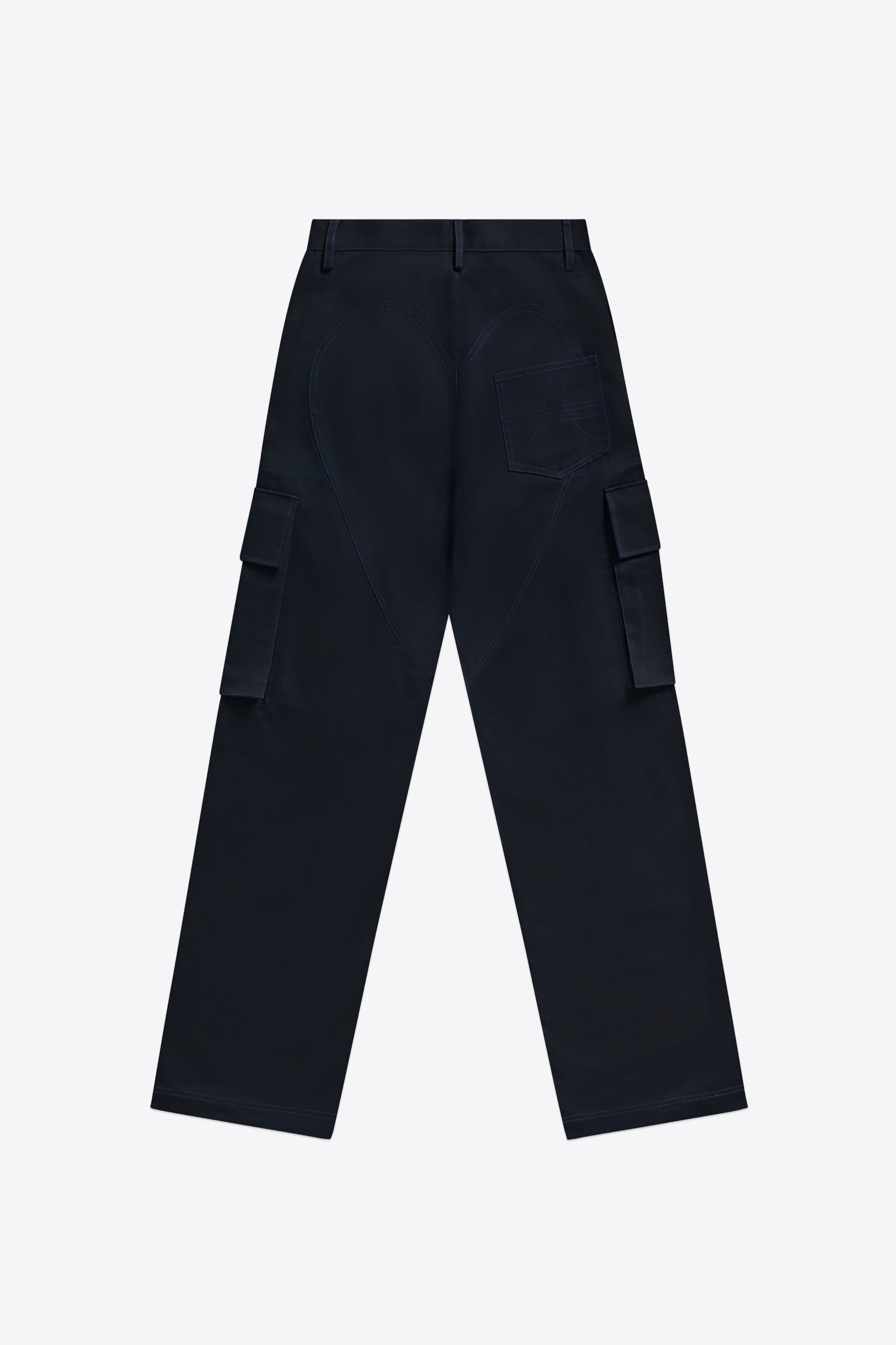 EMBROIDERED FLOWER CARGO PANT - 2