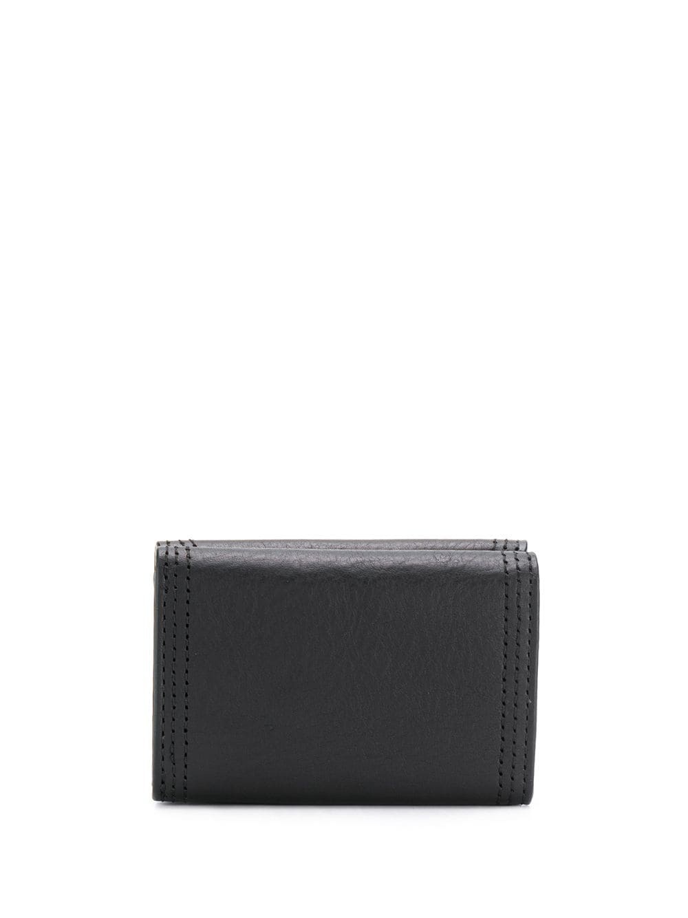 Small tri-fold wallet in leather - 2