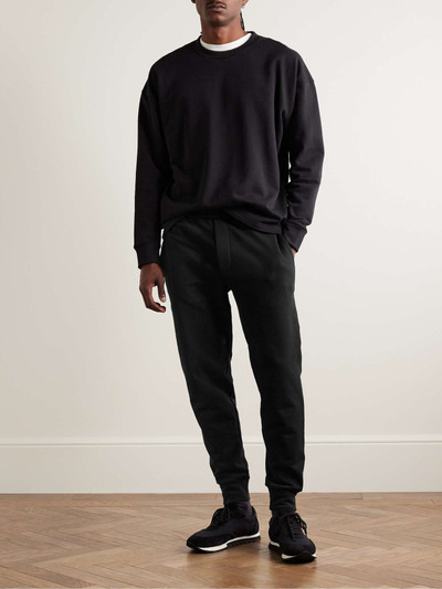 The Row Edgar Tapered Cotton-Jersey Sweatpants outlook