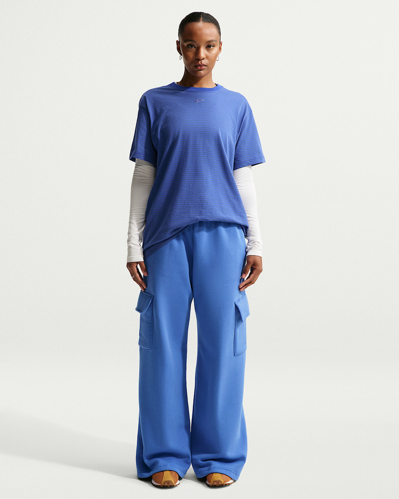 Nike Sportswear Women's Oversized Striped T-Shirt 4