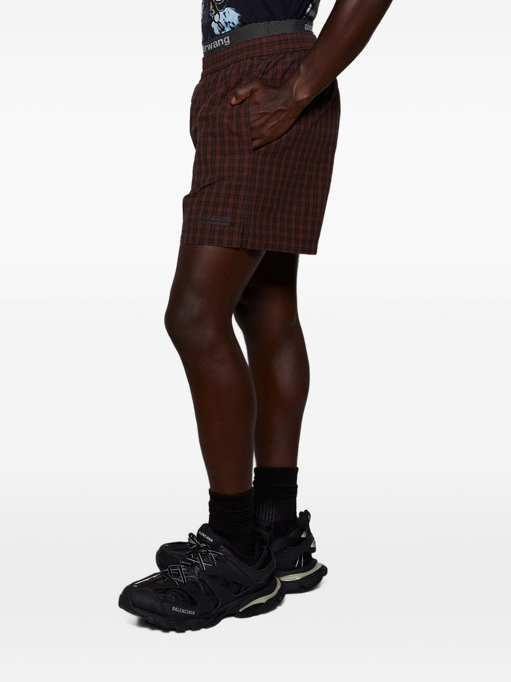 plaid boxer shorts - 3
