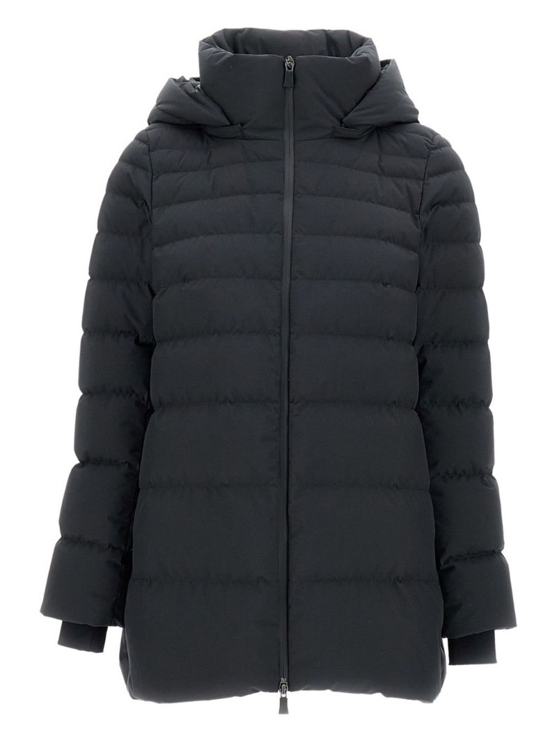 detachable-hood padded coat 1