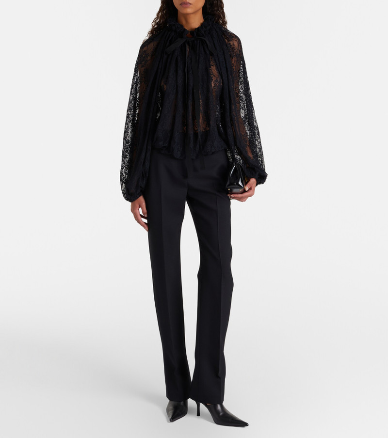 PATOU Floral lace blouse outlook