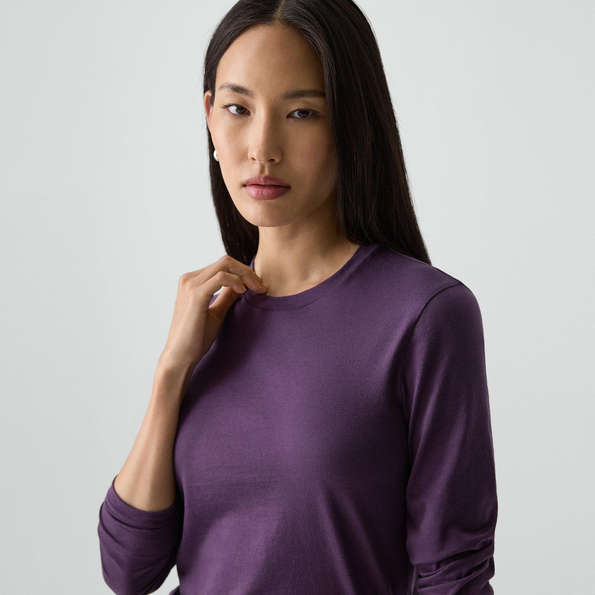 Tiny Long-Sleeve Tee in Organic Cotton - 5