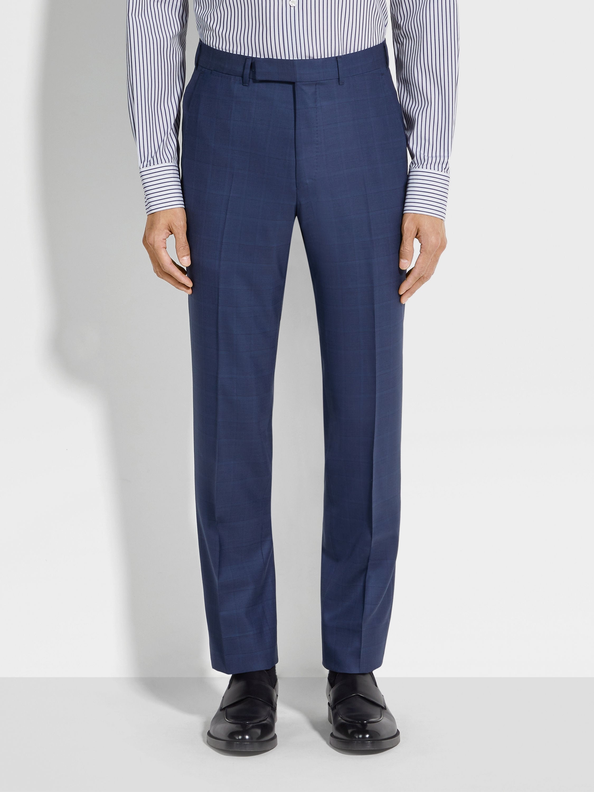 UTILITY BLUE CENTOVENTIMILA WOOL SUIT - 5