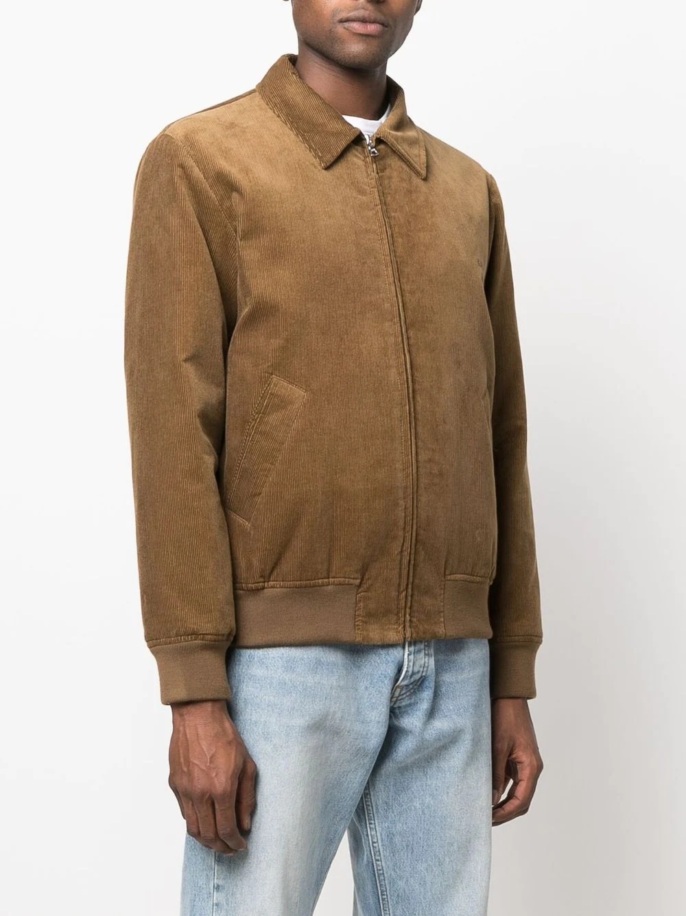 corduroy shirt jacket - 3