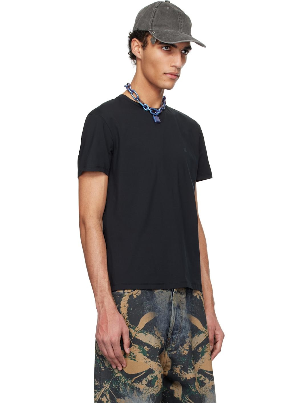 Black Regular Fit T-shirt - 2
