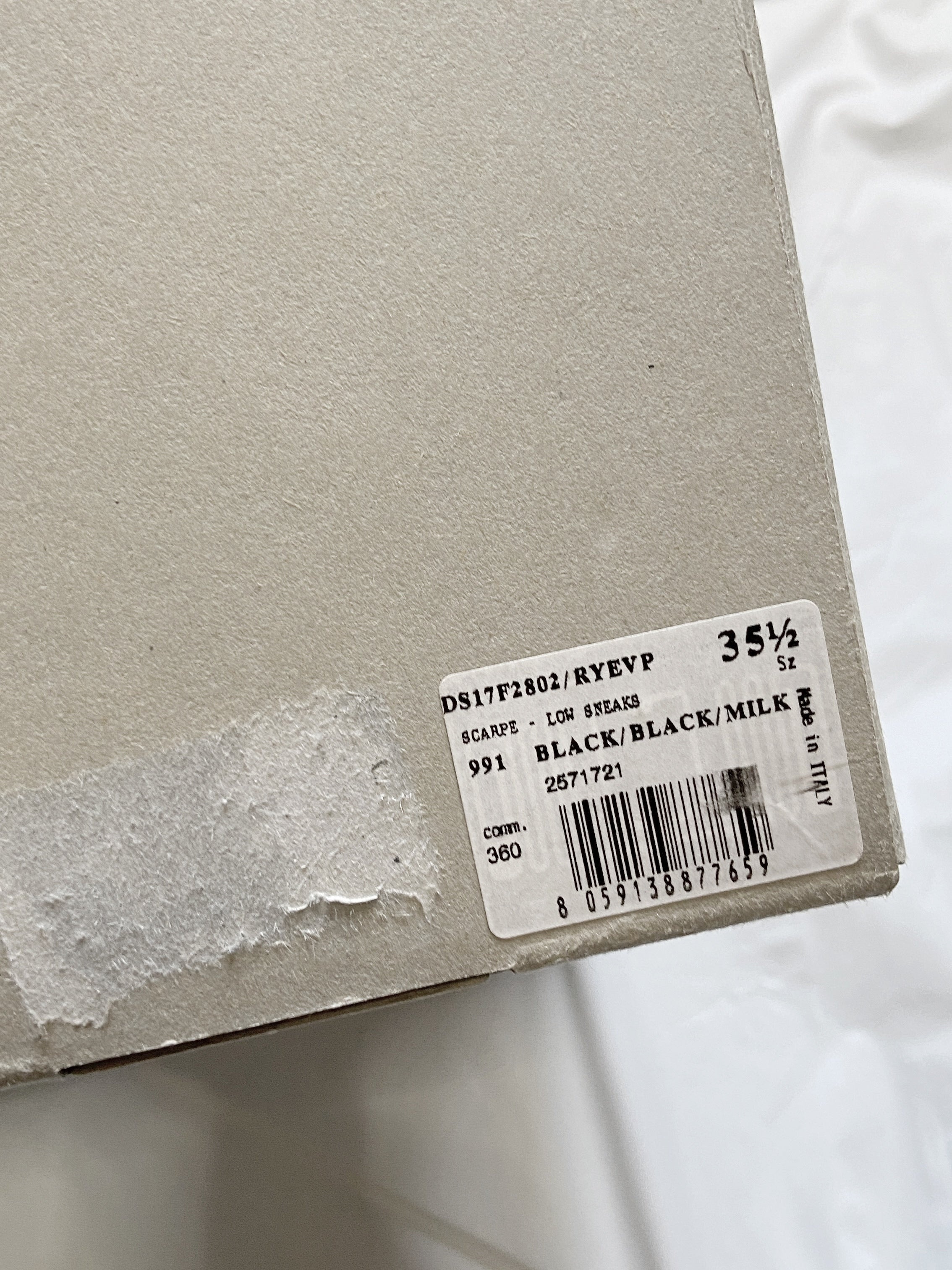 Rick Owens DRKSHDW Hustler Ramones 35.5 - 11