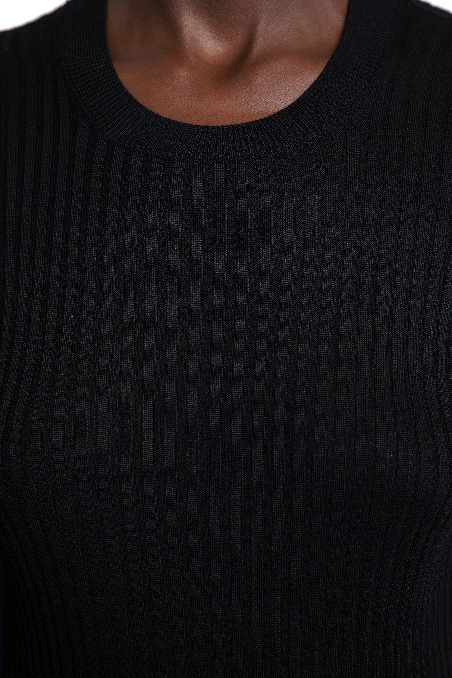 Silk-Ribbed-Knit-Sweater - 4
