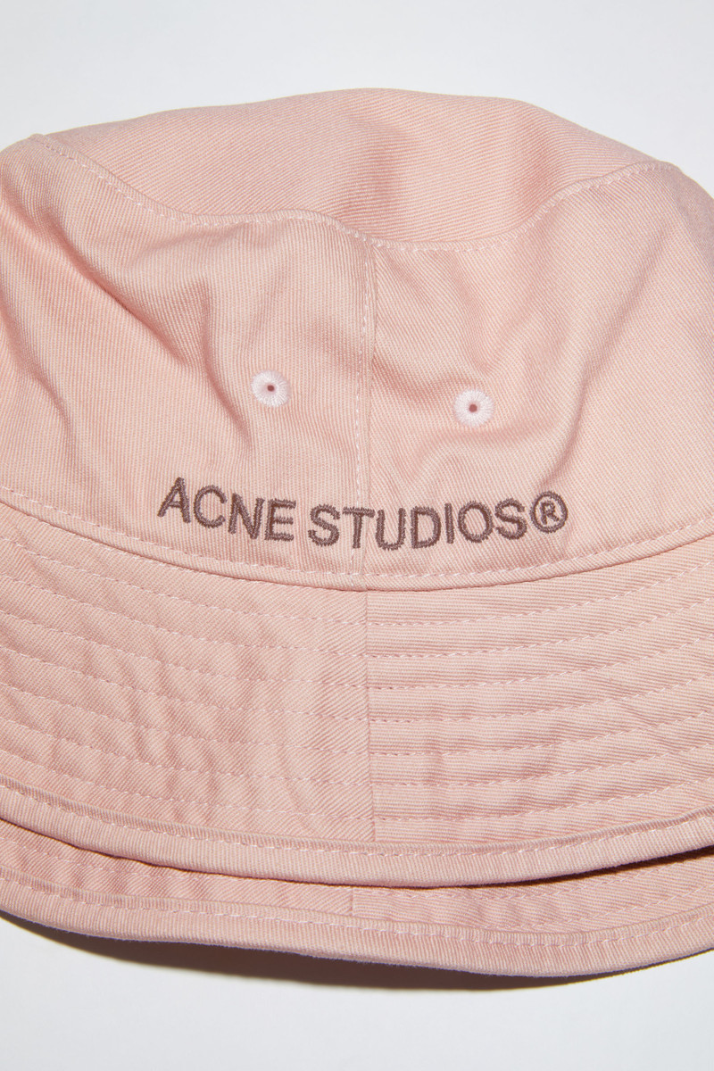 Twill bucket hat - Dusty pink 4