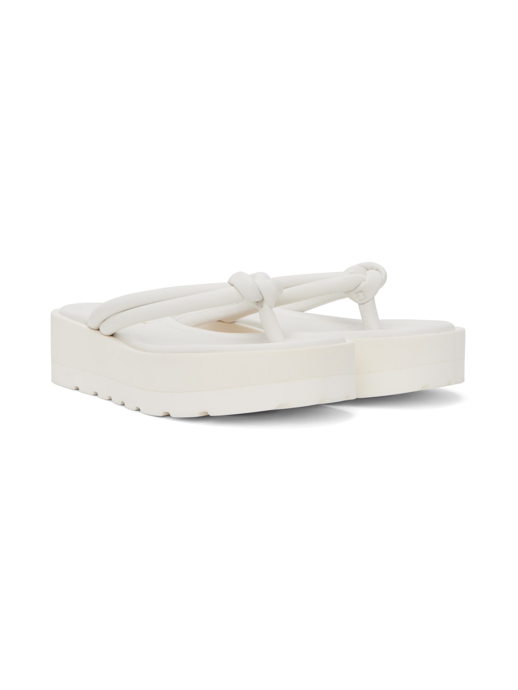 White Marlie Sandals - 4