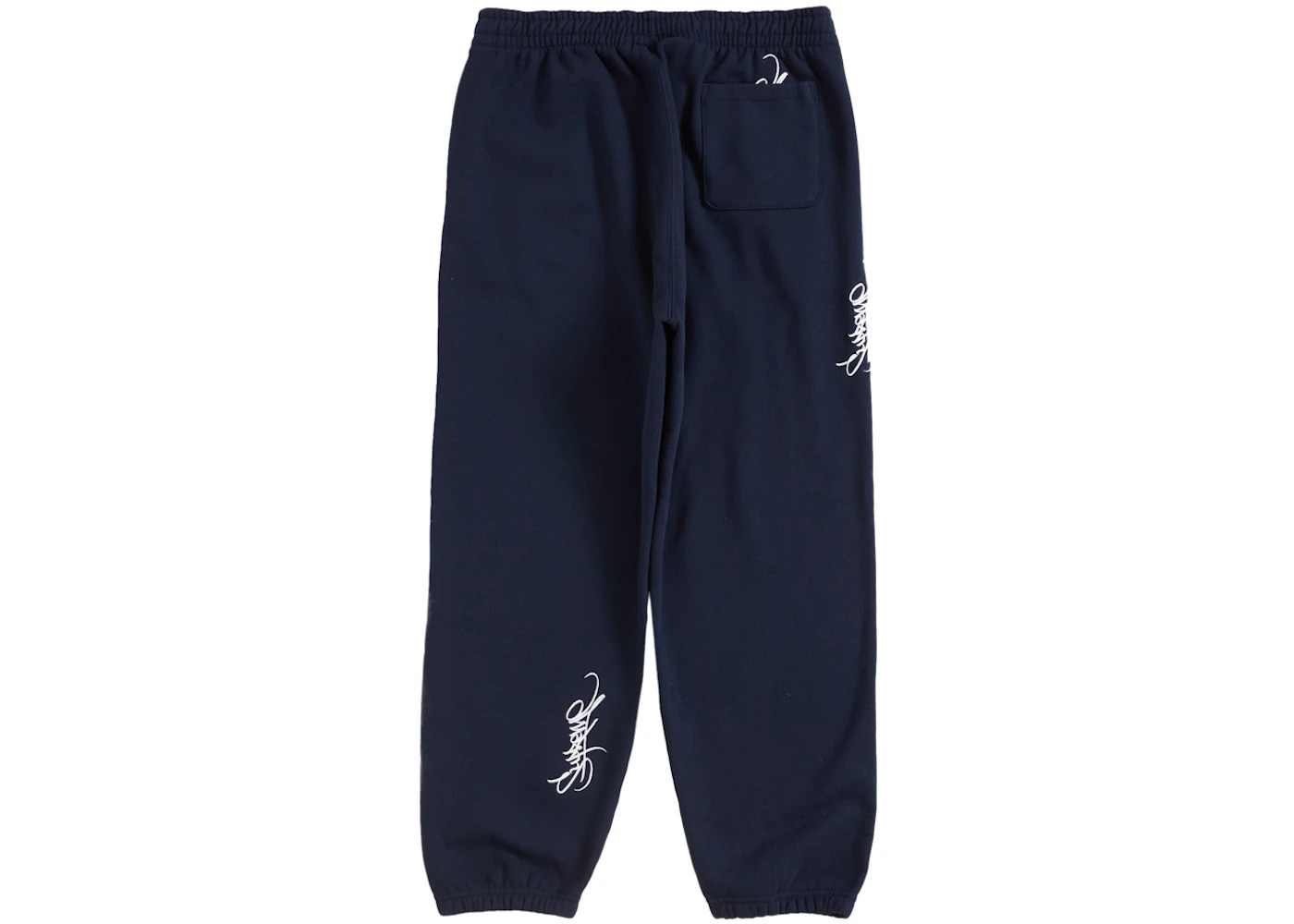Supreme Tag Sweatpant Navy - 2