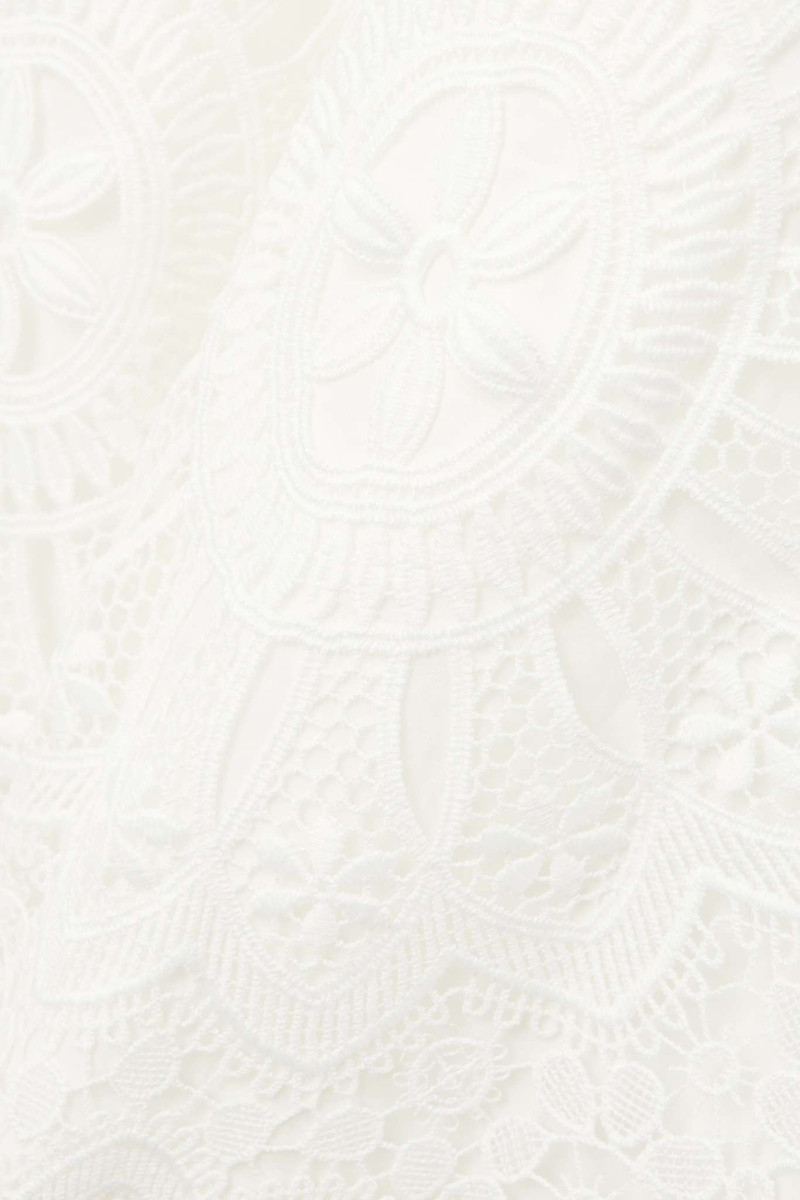 Chintz Doily belted lace flared pants 5