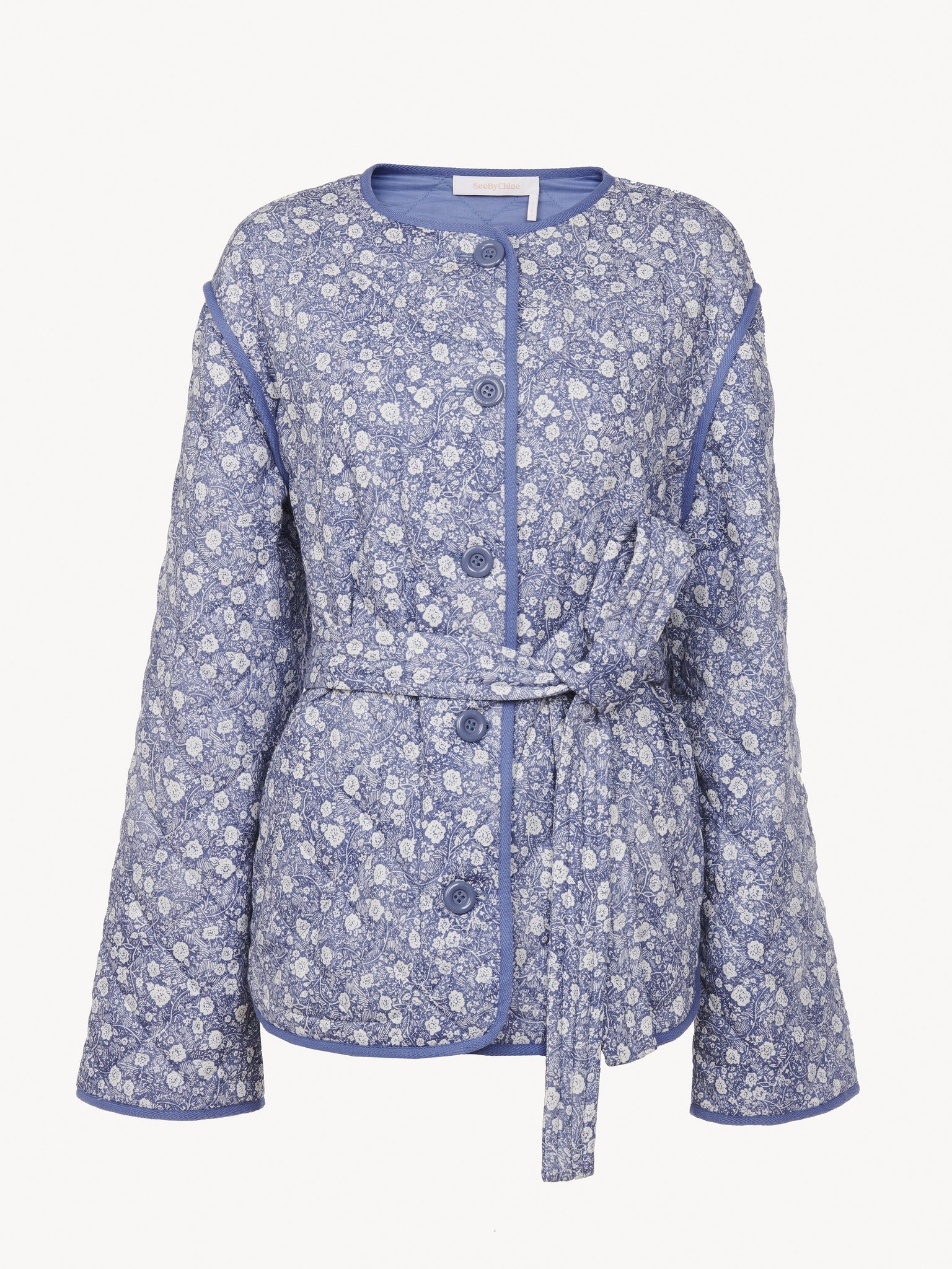 QUILTED PRINTED JACKET - 4