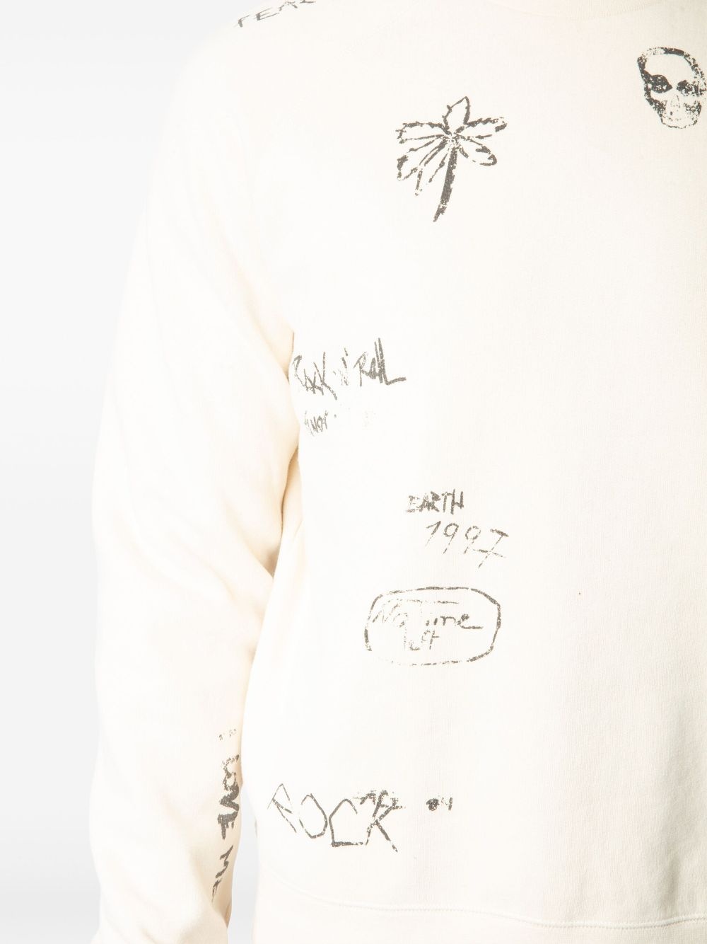 graphic-print sweatshirt - 7