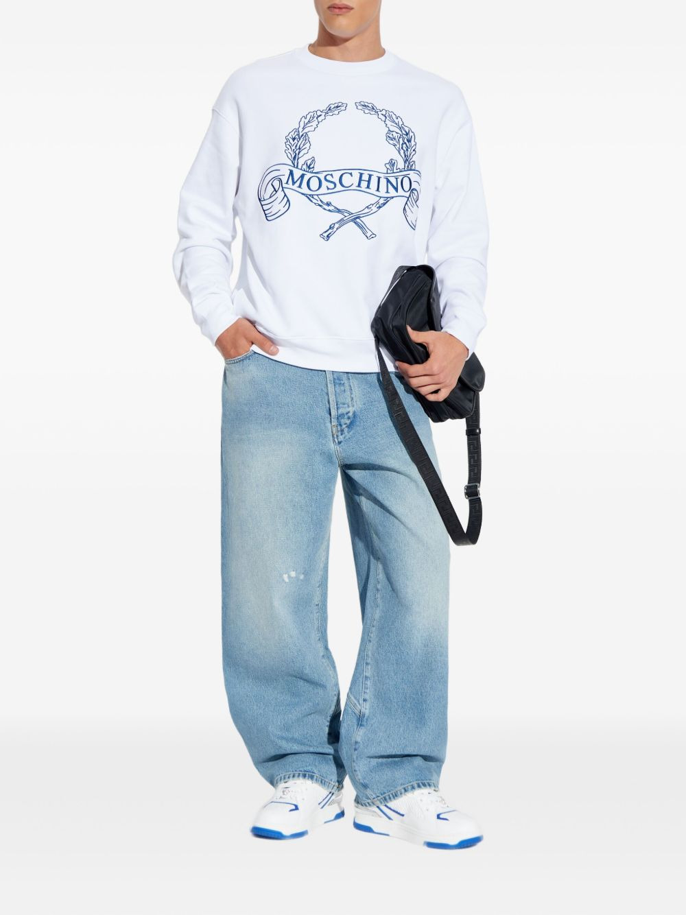 embroidered sweatshirt - 2