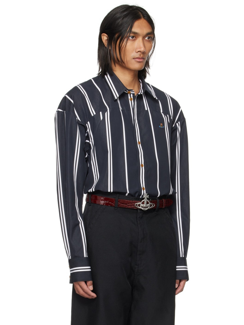 Black Striped Shirt 2