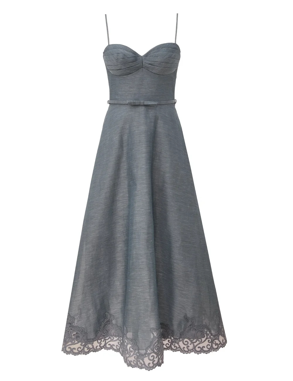 ASCENT TUCKED MIDI DRESS - 1