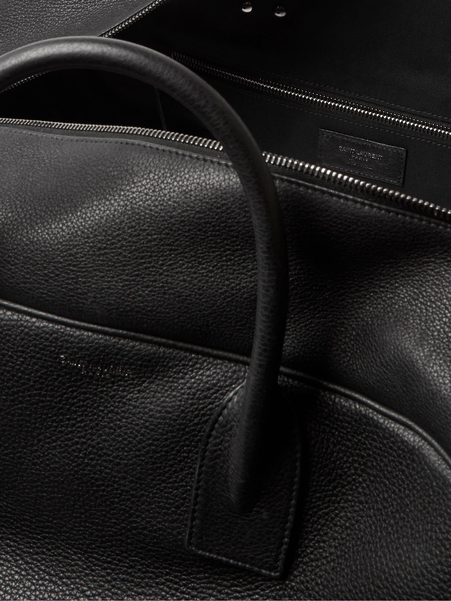 Full-Grain Leather Holdall - 3