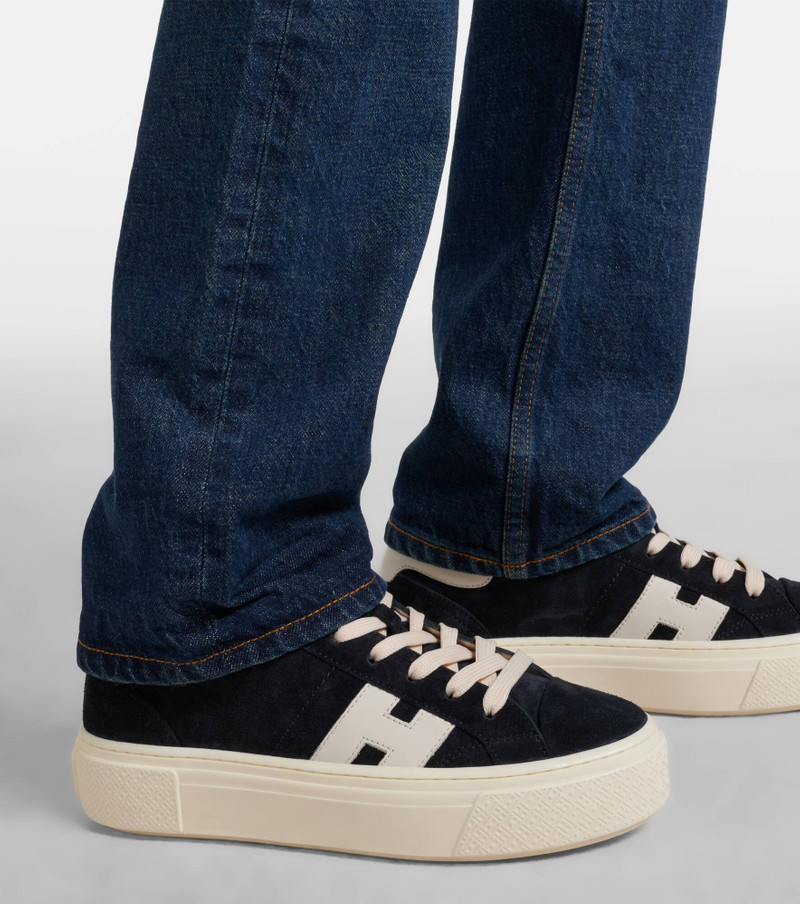 Crosswind leather sneakers 2