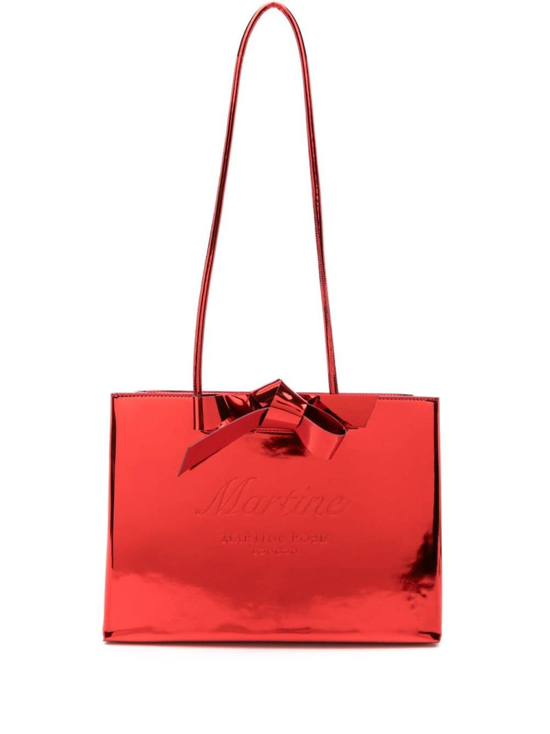 logo-debossed tote bag 1