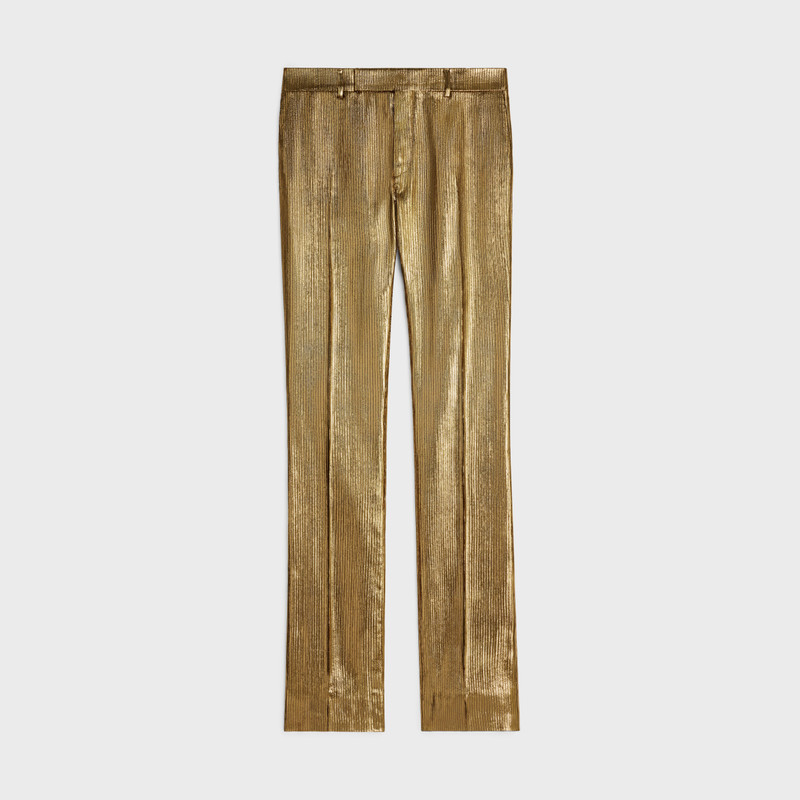 Flared pants in milleraie lurex 1