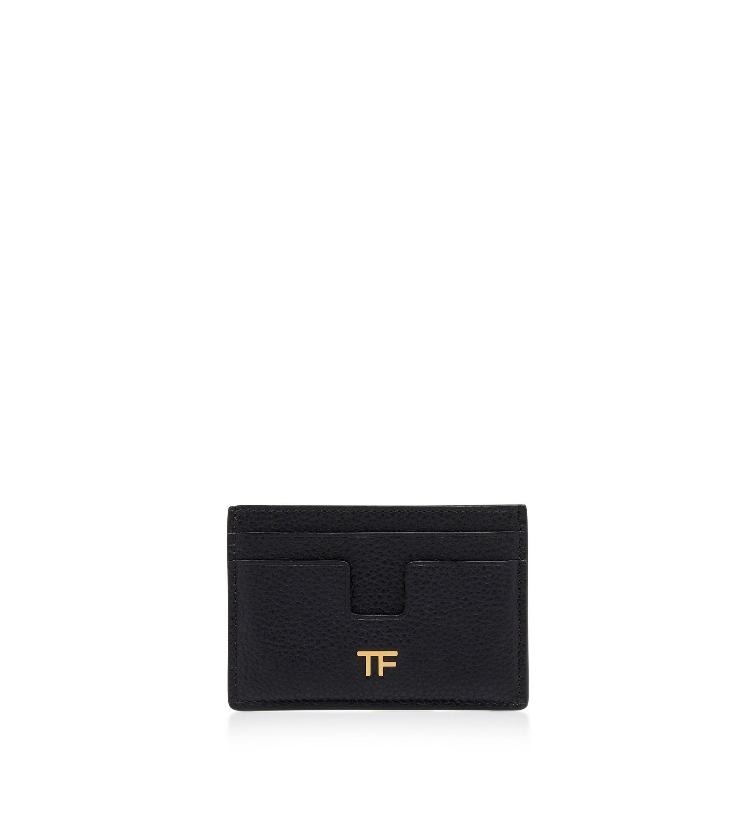 GRAIN LEATHER CLASSIC TF CARD HOLDER - 1
