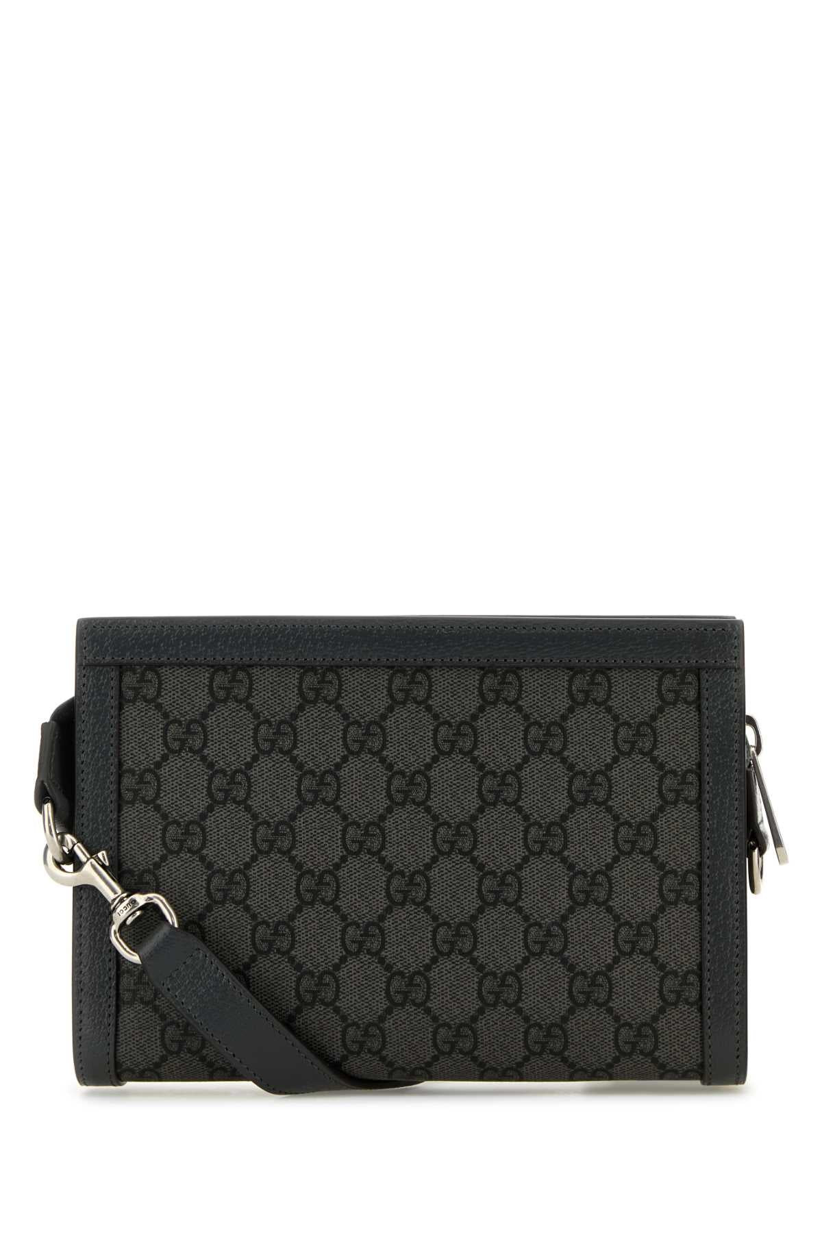 Gucci Men Gg Supreme Fabric And Leather Ophidia Crossbody Bag - 3