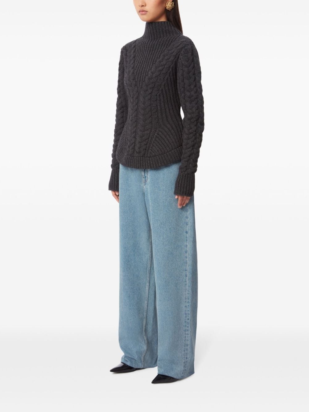boyfriend cotton jeans - 3
