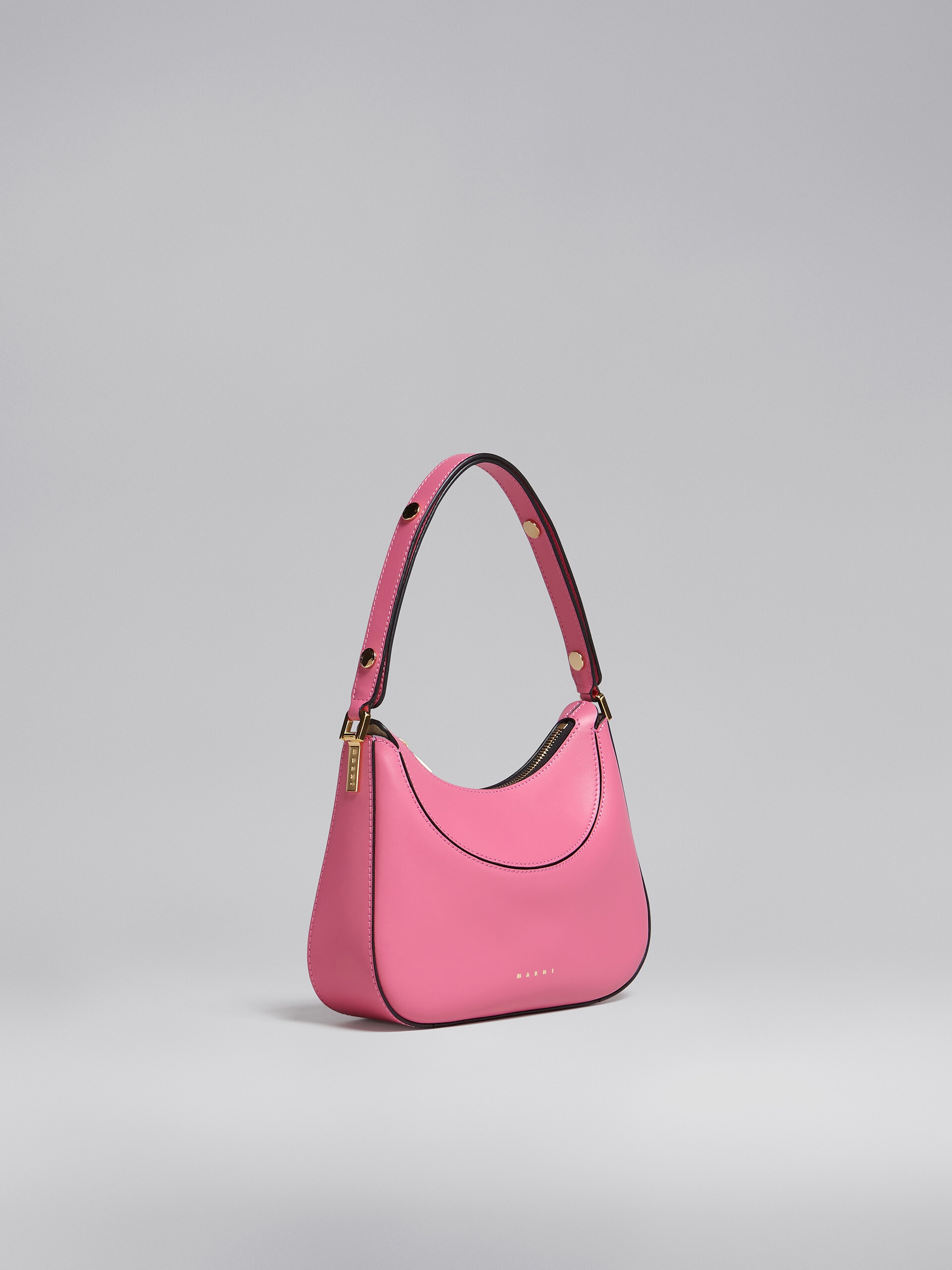 MILANO MINI BAG IN PINK LEATHER - 6