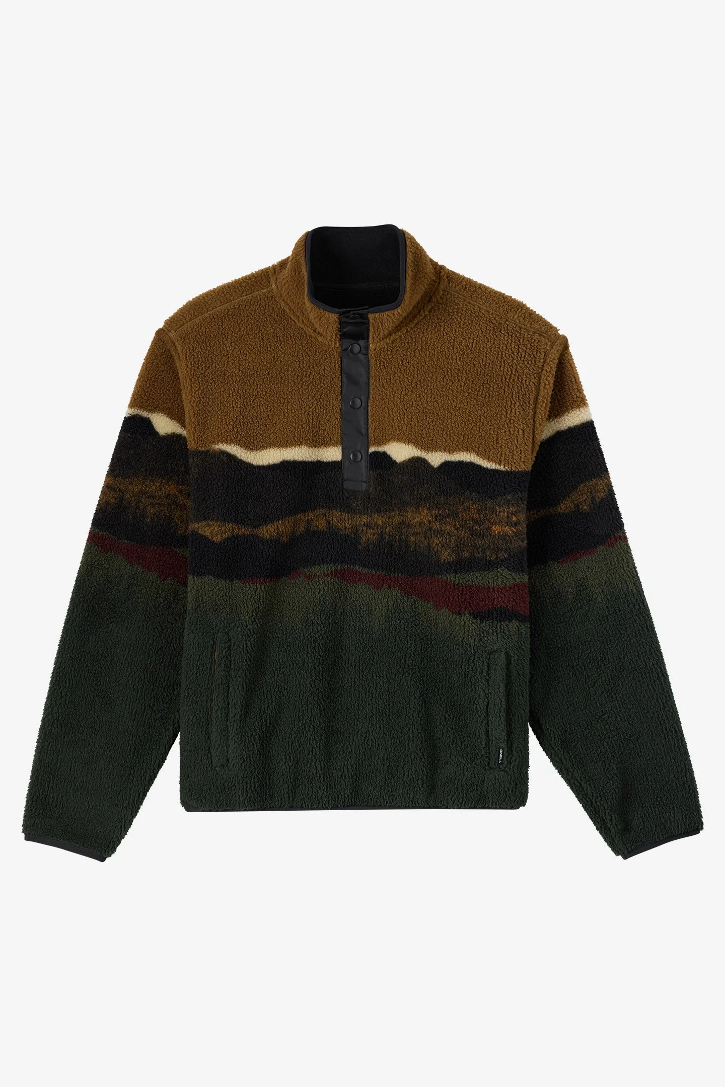 Crestline Hi Pile Half Snap Jacket - 1