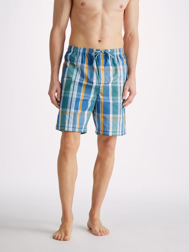 Men's Lounge Shorts Barker Cotton Multi - 2