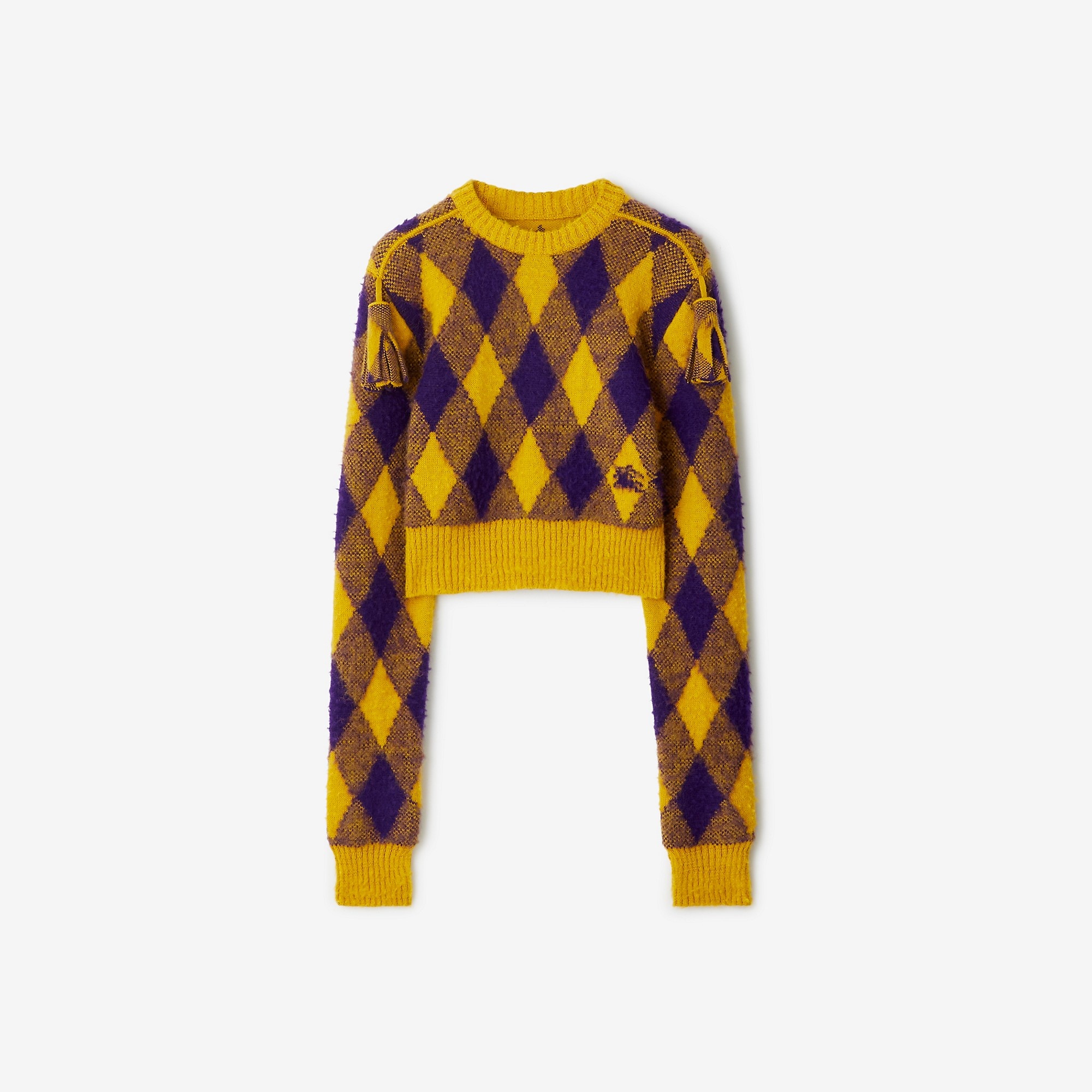 Argyle Wool Sweater - 1