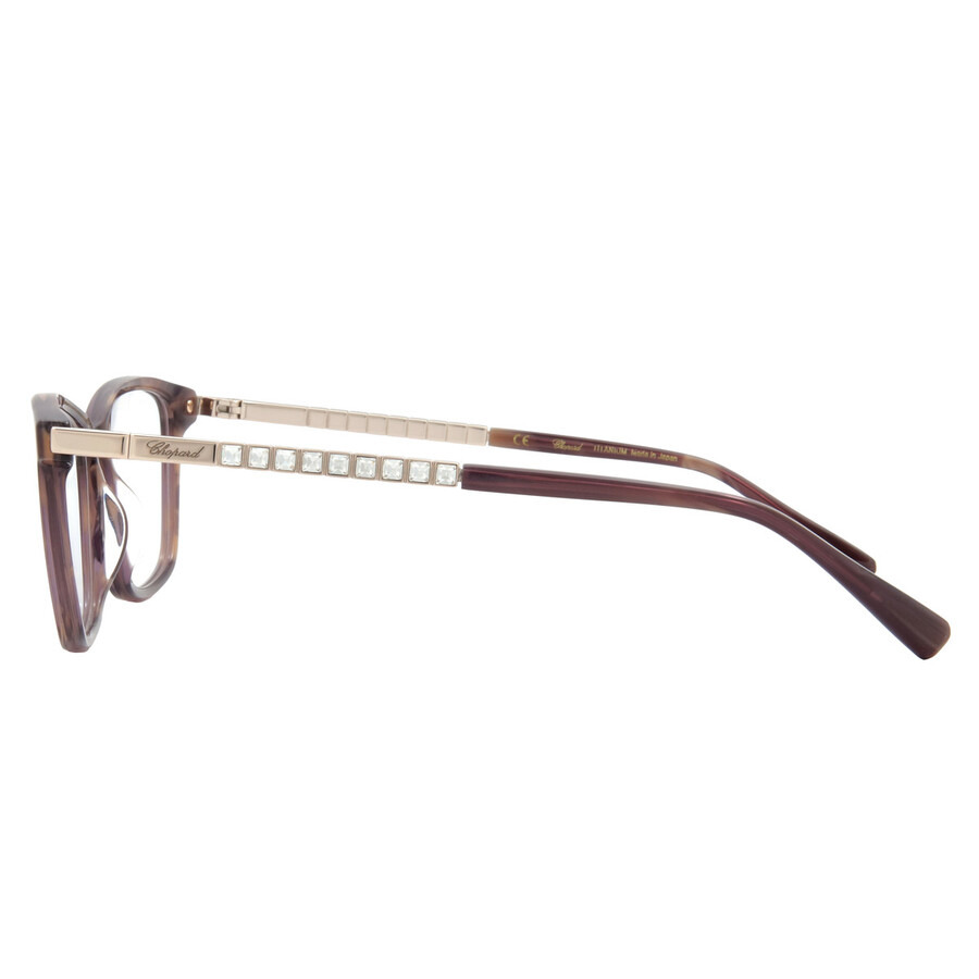 Chopard Demo Square Ladies Eyeglasses VCH275S 0ACL 54 - 3