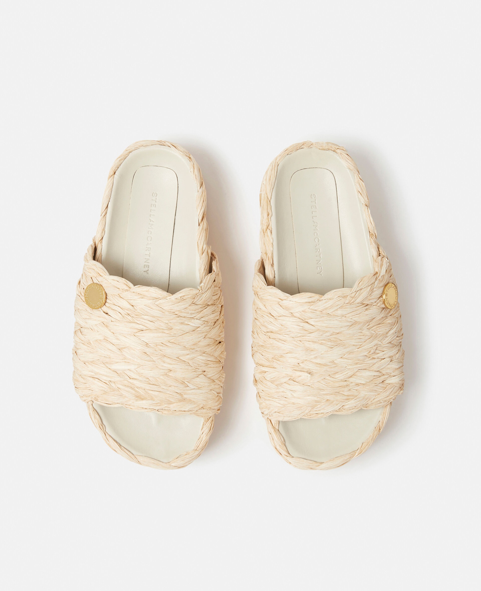 Skyla Raffia Slides - 5