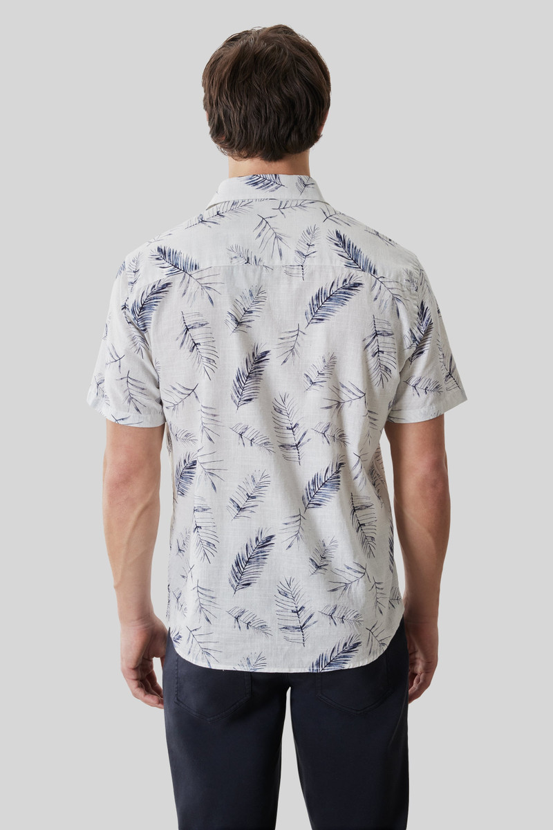 ROBERT BARAKETT Manolo Floral Short Sleeve Shirt outlook