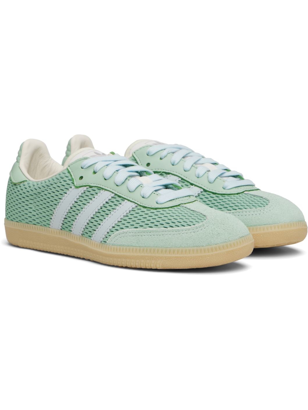 Green Samba OG Sneakers - 4