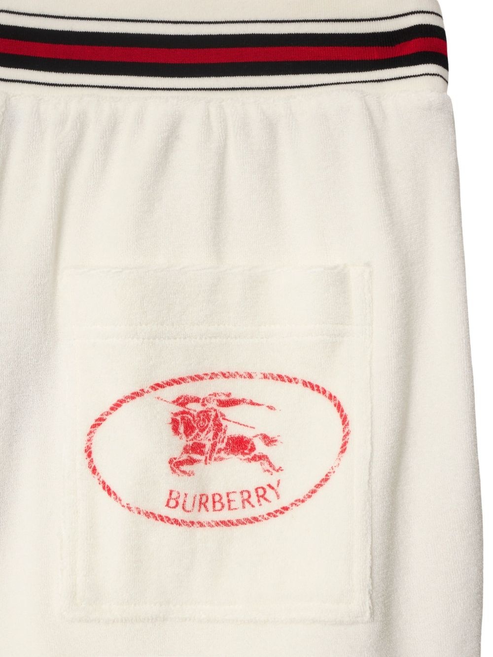 elasticated-waistband shorts - 5