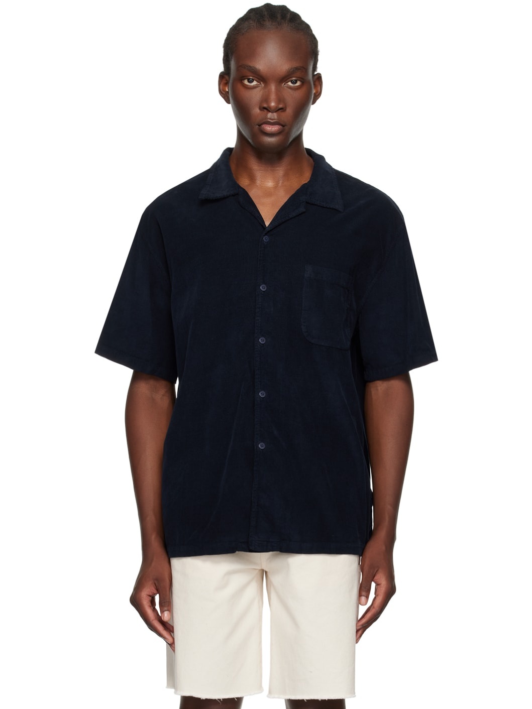 Navy Relaxed Shirt - 1