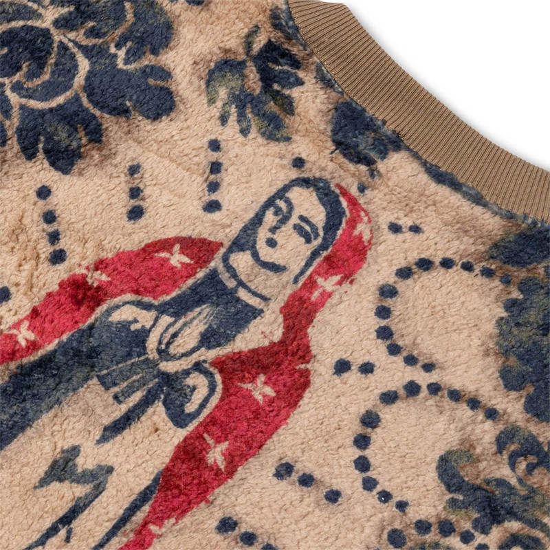 DAMASK FLEECE BIG SWEAT (VIRGINMARY) 7