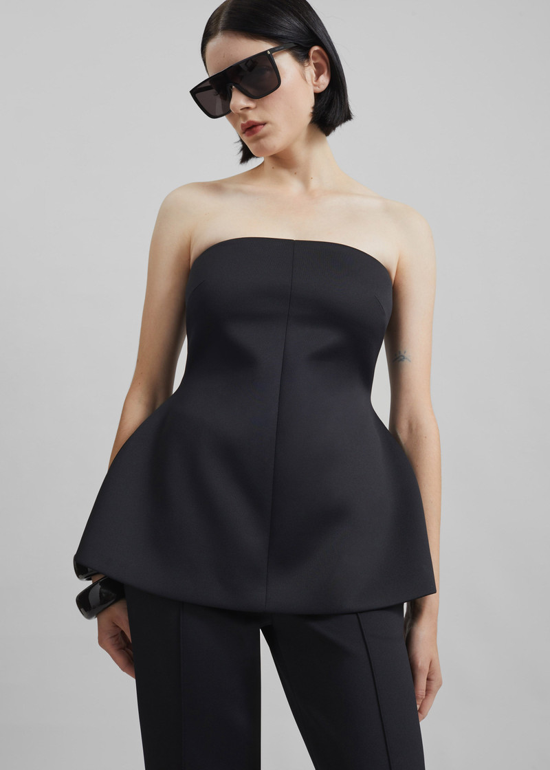 Rivoli Hourglass Top - Black 6