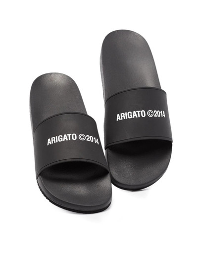 Axel Arigato logo print slides outlook