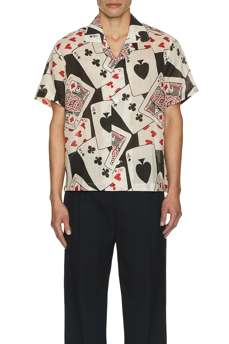 Ace Of Spaded Short Sleeve Shirt - 3