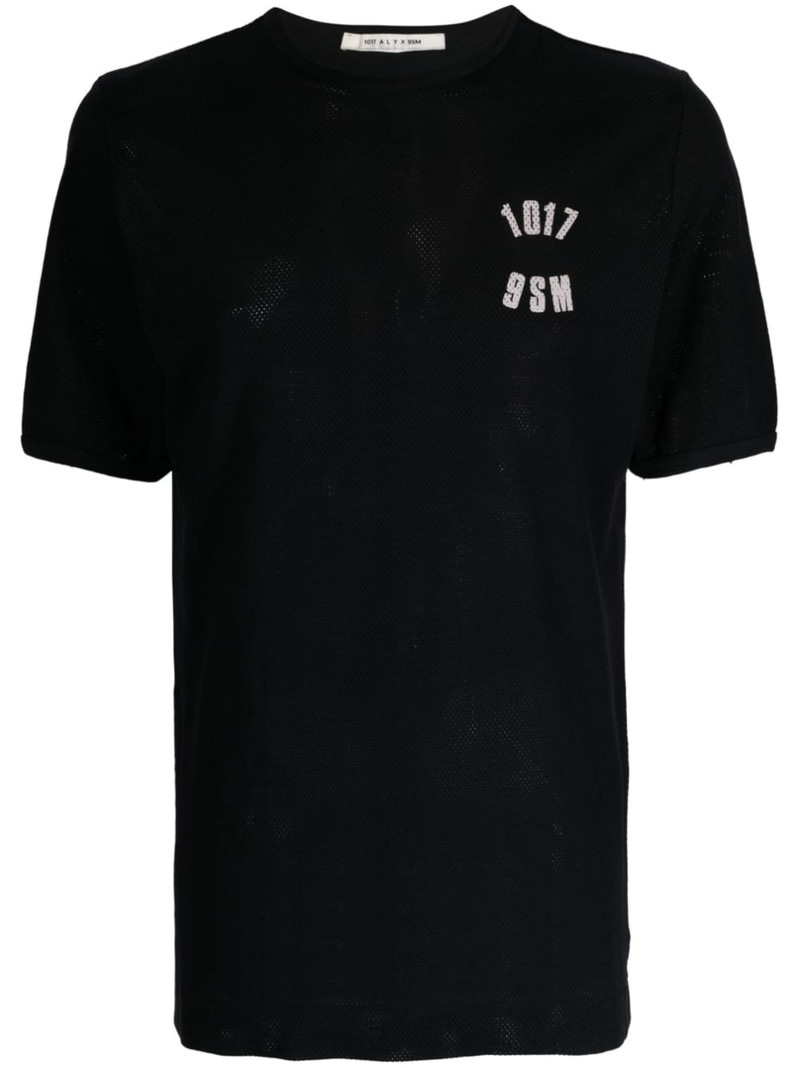 logo-print cotton T-shirt 1