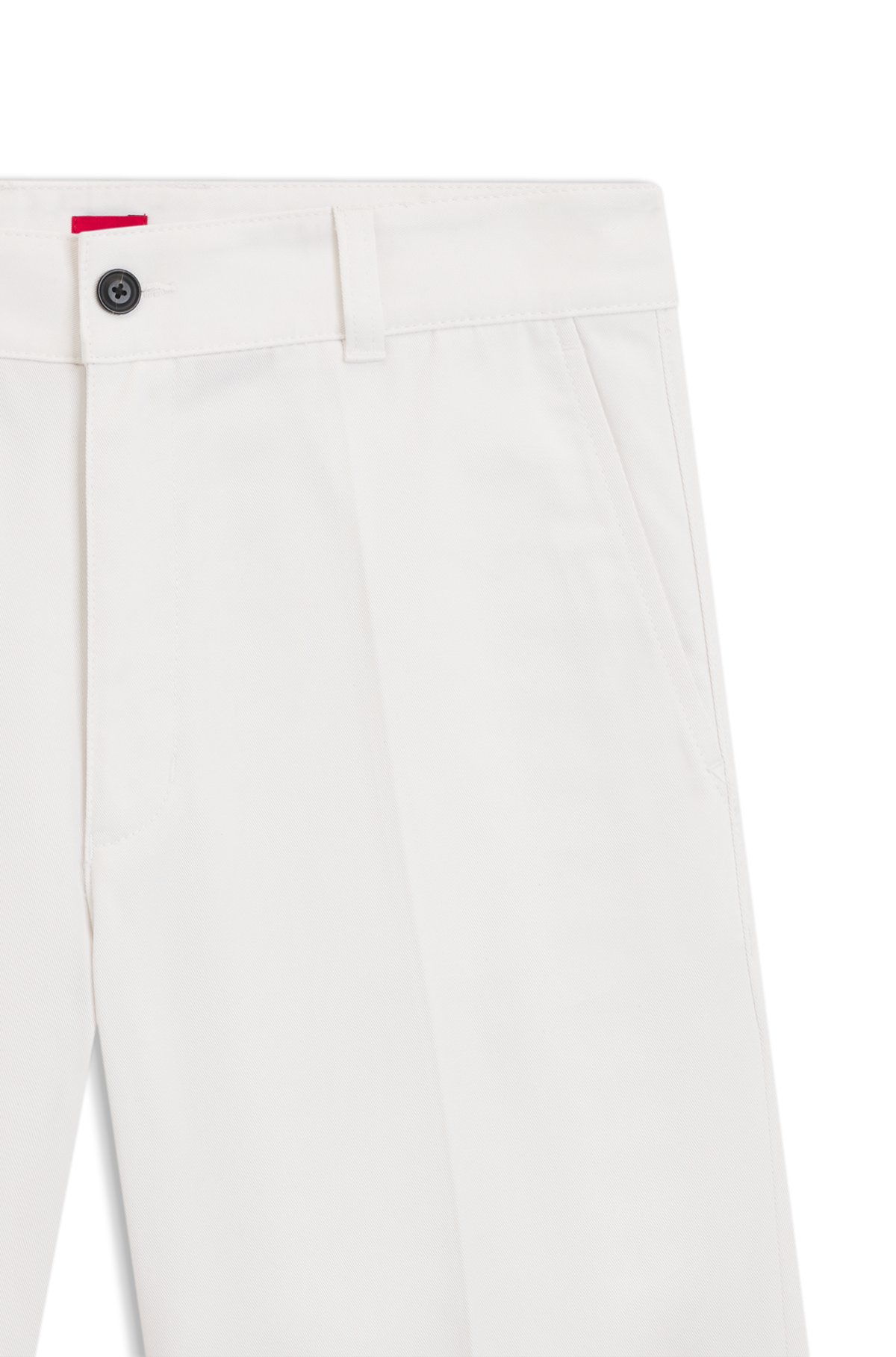 REGULAR-FIT SHORTS WITH SLIM LEG AND BUTTONED POCKETS - 6