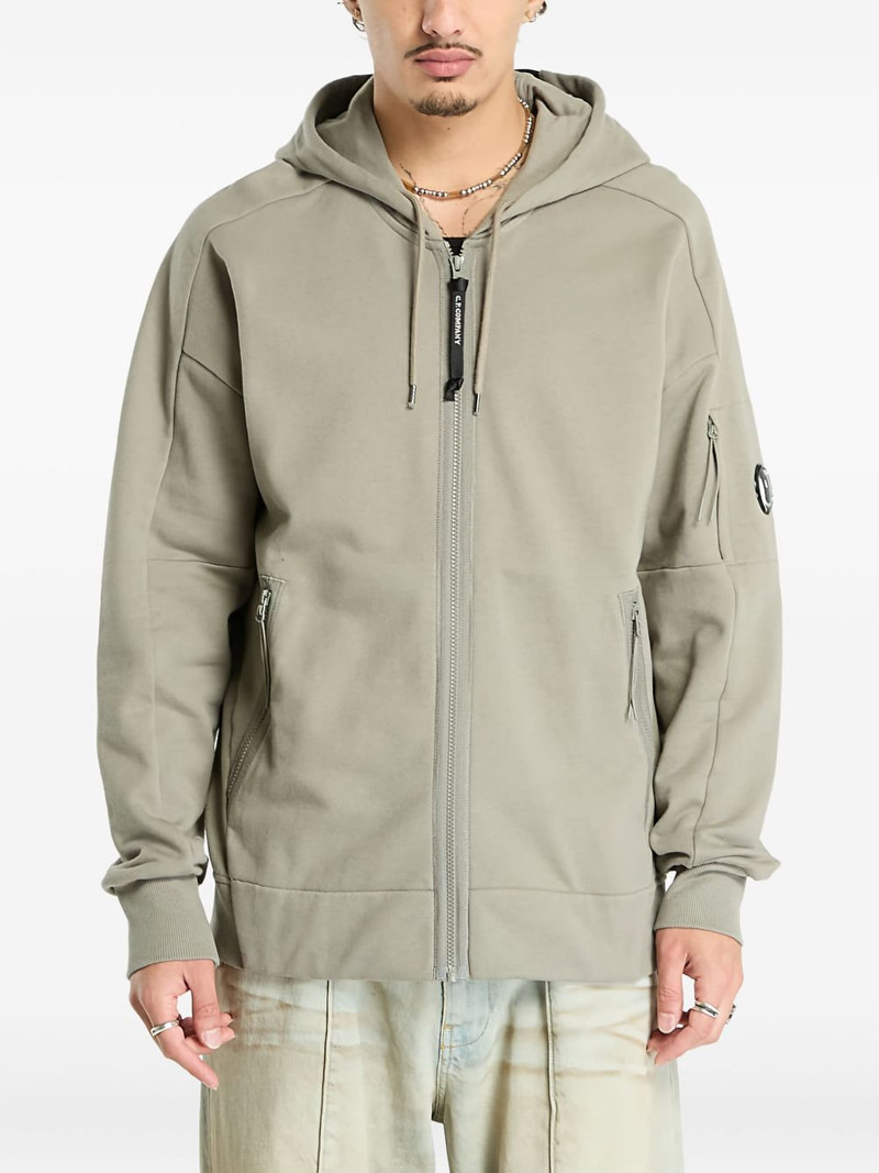 full-zip cotton hoodie 1