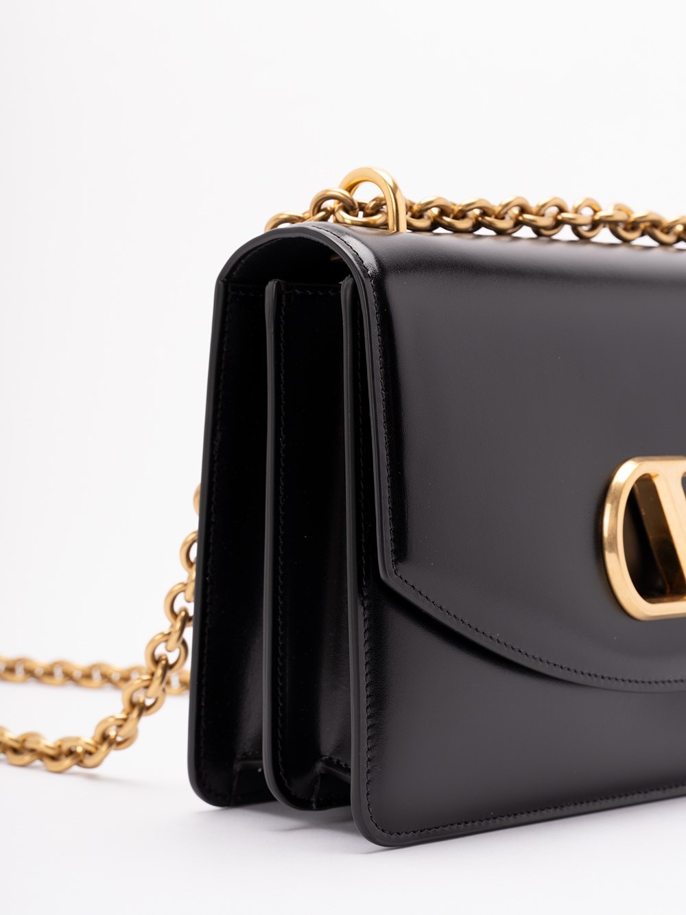 `Vain` Leather Shoulder Bag - 4